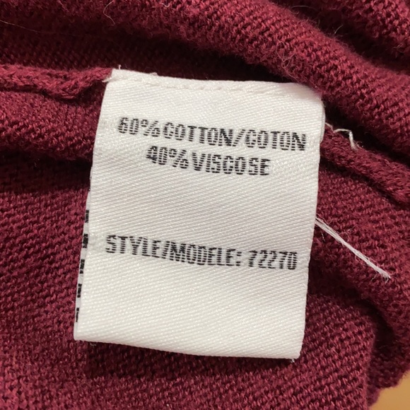 Timeless Burgundy Sweater - Picture 6 of 11